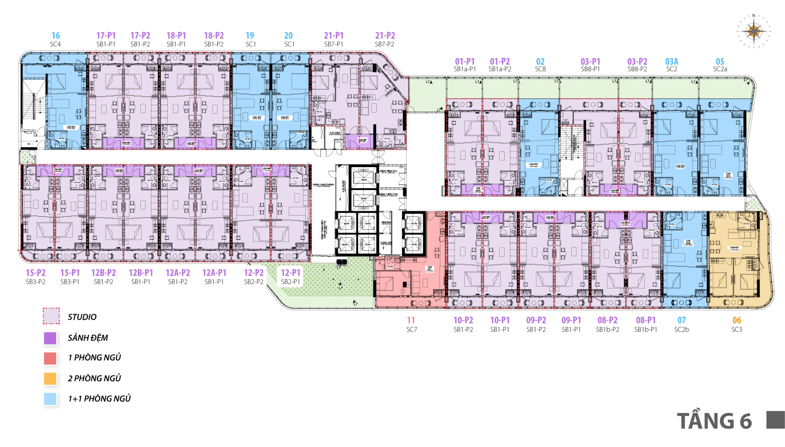 Trung tâm cao ốc phức hợp Nguyễn Kim - TTC Plaza Đà Nẵng 93 MB TANG 6 1